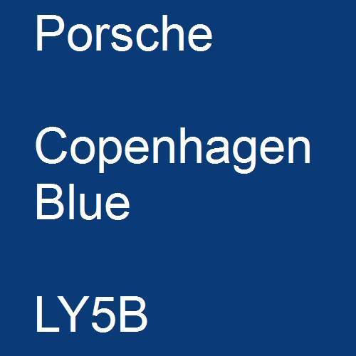 Porsche, Copenhagen Blue, LY5B.